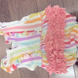 Rufflebutt bubble onesies